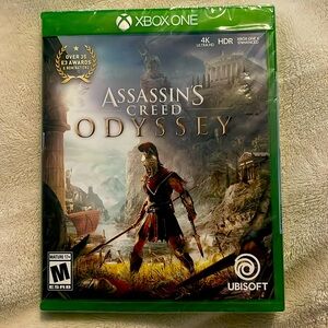 New, never opened Assassin’s Creed Odyssey for Xbox one
